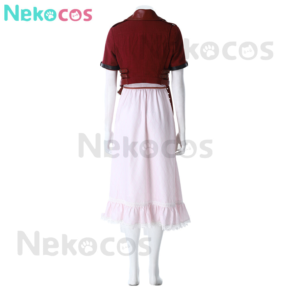 【Nekocos】Game Cosplay Remake Aerith Cosplay Costume | Custom-Tailor