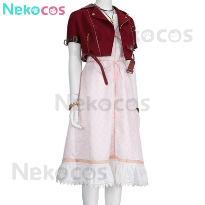 【Nekocos】Game Cosplay Remake Aerith Upgraded version Cosplay Costume | Custom-Tailor