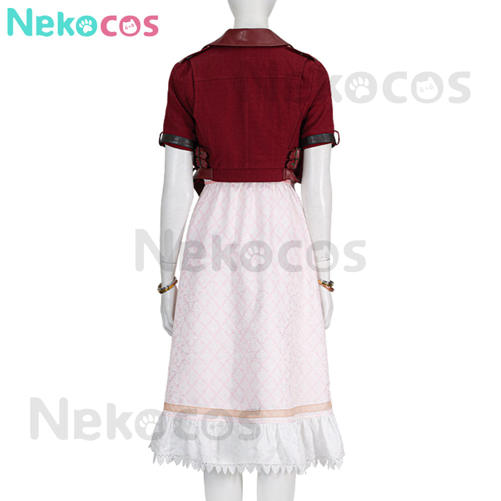 【Nekocos】Game Cosplay Remake Aerith Upgraded version Cosplay Costume | Custom-Tailor