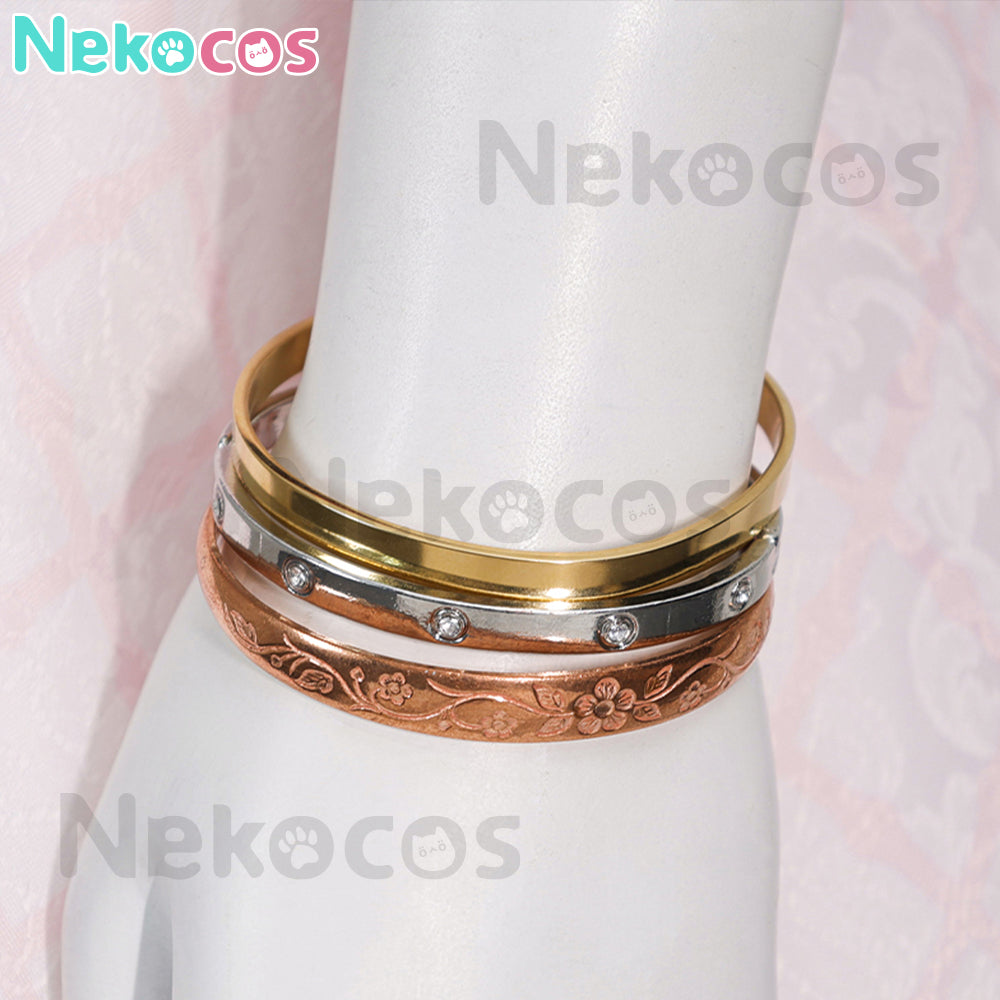 【Nekocos】Game Cosplay Remake Aerith Upgraded version Cosplay Costume | Custom-Tailor