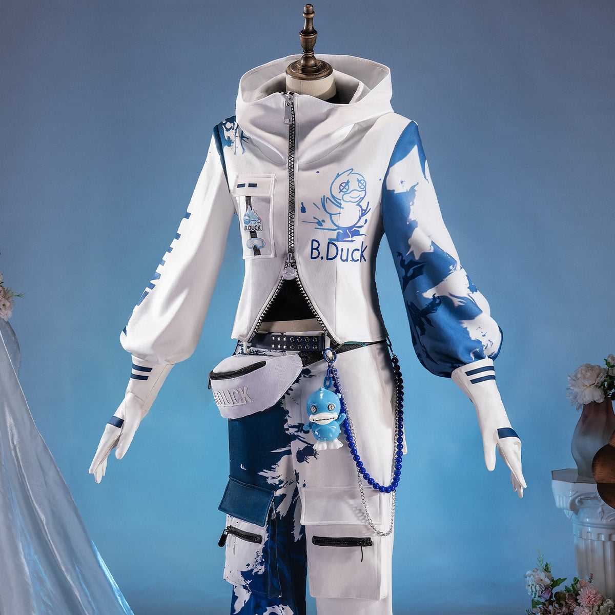 Aesop Carl Teal Cosplay Costume - Custom Tailored at NekocosCostume,Game,Identity Ⅴ