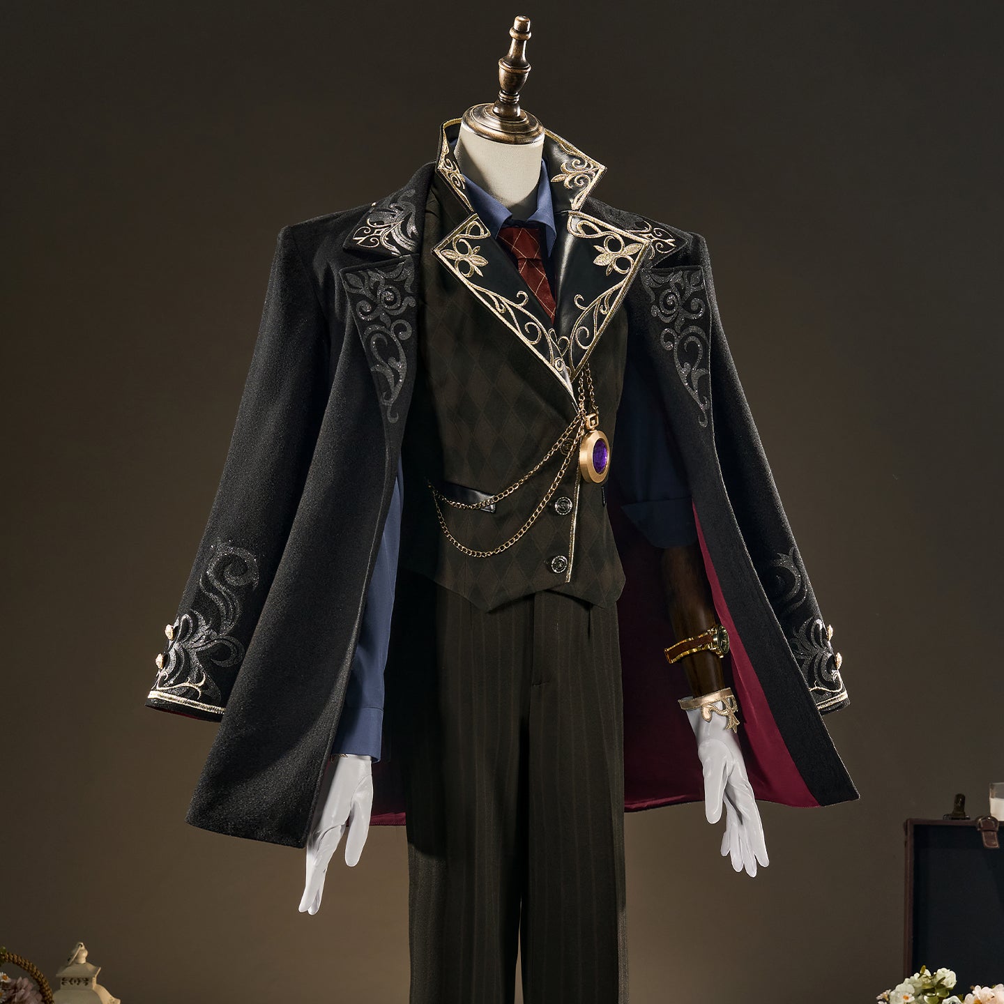 【Nekocos】Game Identity V Cosplay Aesop Carl Trickster Cosplay Costume Premium Edition | Custom-Tailor