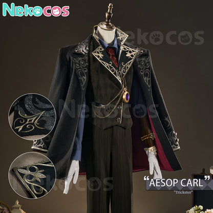 【Nekocos】Game Identity V Cosplay Aesop Carl Trickster Cosplay Costume Premium Edition | Custom-Tailor