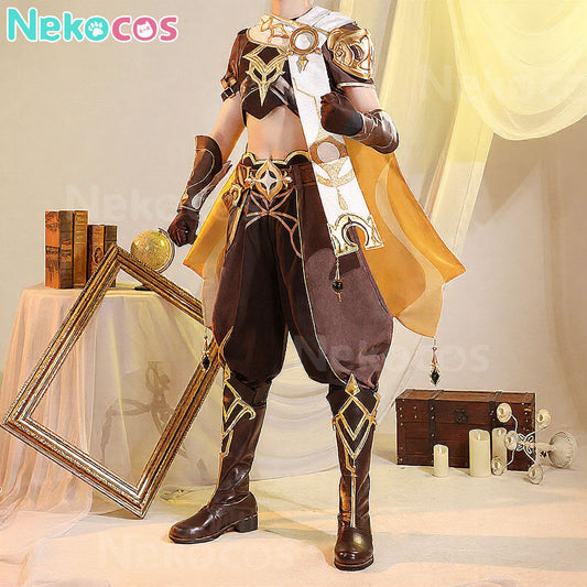 【Nekocos】Game Genshin Impact Aether Cosplay Costume Premium Edition | Custom-Tailor