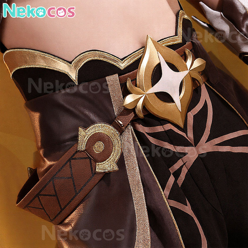 【Nekocos】Game Genshin Impact Aether Cosplay Costume Premium Edition | Custom-Tailor