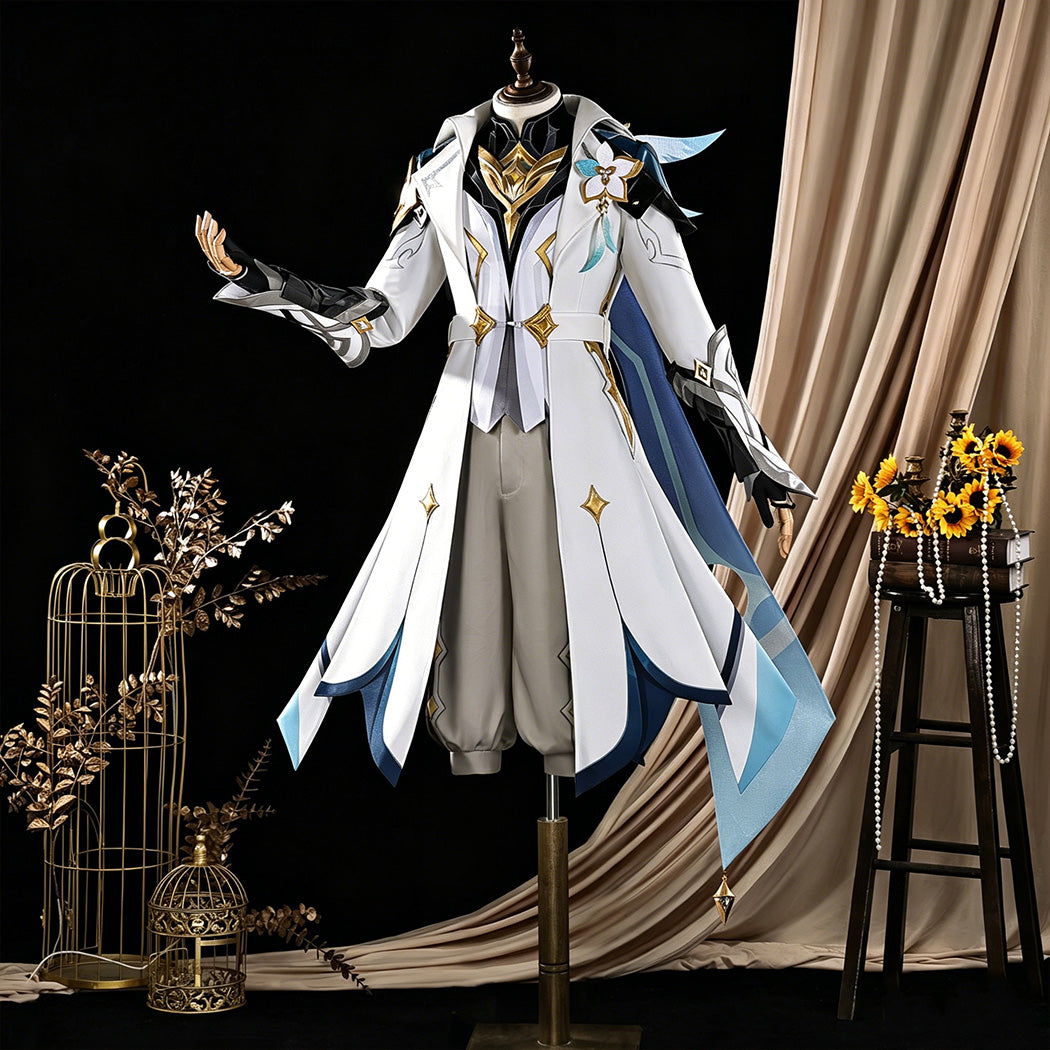【Nekocos】Game Genshin Impact Cosplay Aether As Heaven and Earth Are Made Anew Cosplay Costume | In Stock