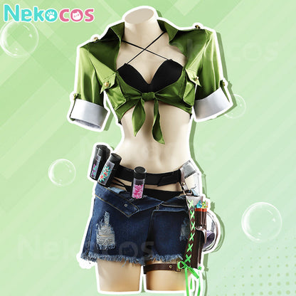 【Nekocos】Game Uma Musume Pretty Derby Cosplay Swimsuit Agnes Tachyon Cosplay Costume | Custom-Tailor