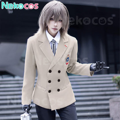【Nekocos】Game Cosplay Goro Akechi Cosplay Costume | In Stock