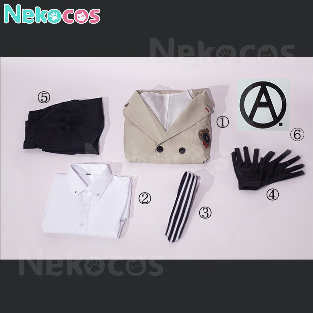 【Nekocos】Game Cosplay Goro Akechi Cosplay Costume | In Stock