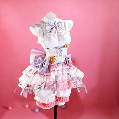 【Nekocos】Game Cosplay Akiyama Mizuki Cosplay Costume | Custom-Tailor