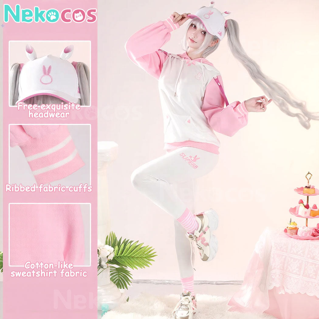 【Nekocos】Game Goddess of Victory: NIKKE Cosplay Hoodie Alice Cosplay Costume | Custom-Tailor