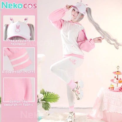 【Nekocos】Game Goddess of Victory: NIKKE Cosplay Hoodie Alice Cosplay Costume | Custom-Tailor