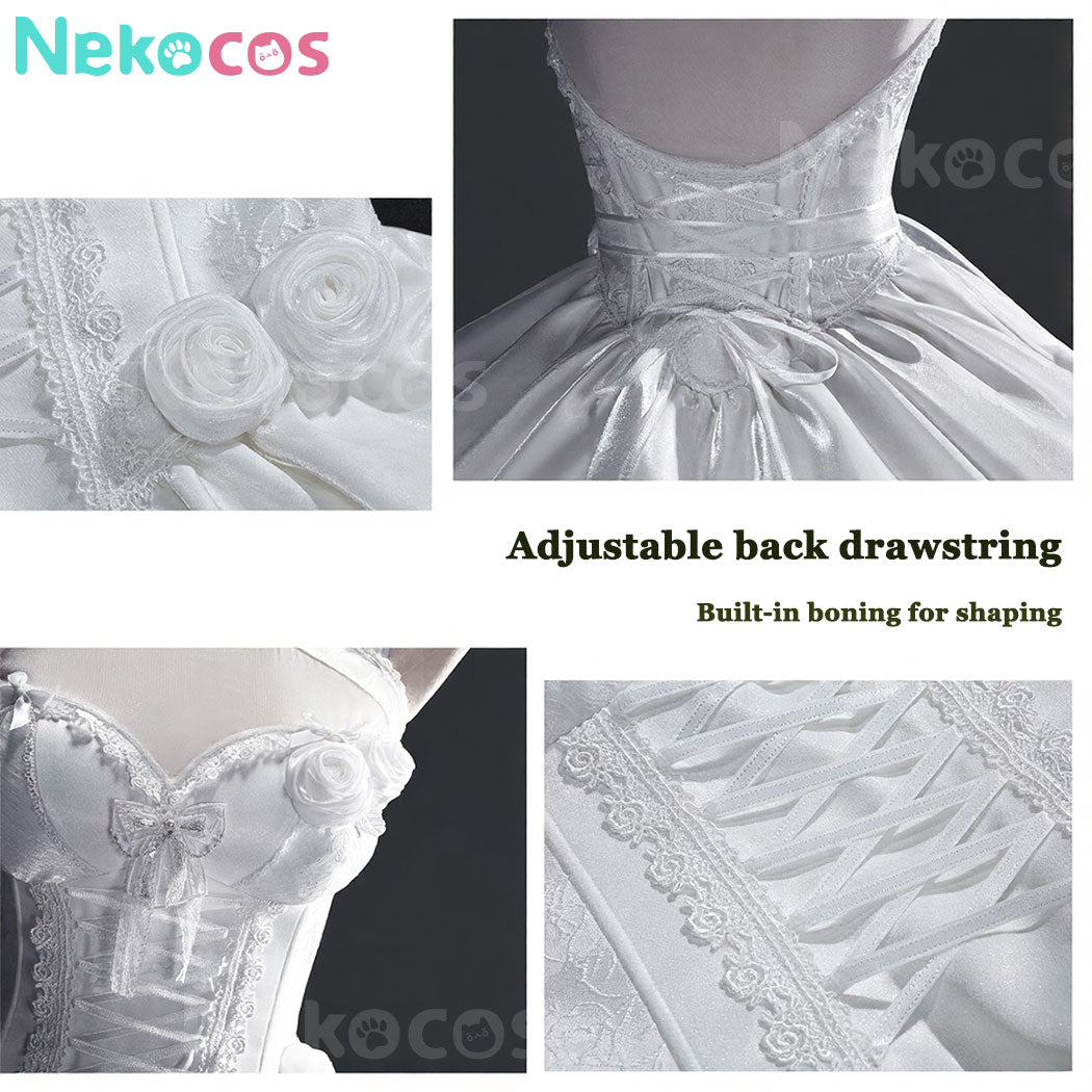 【Nekocos】Game Goddess of Victory: NIKKE Cosplay Fairy Tale Dream Alice Cosplay Costume | Custom-Tailor