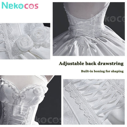 【Nekocos】Game Goddess of Victory: NIKKE Cosplay Fairy Tale Dream Alice Cosplay Costume | Custom-Tailor