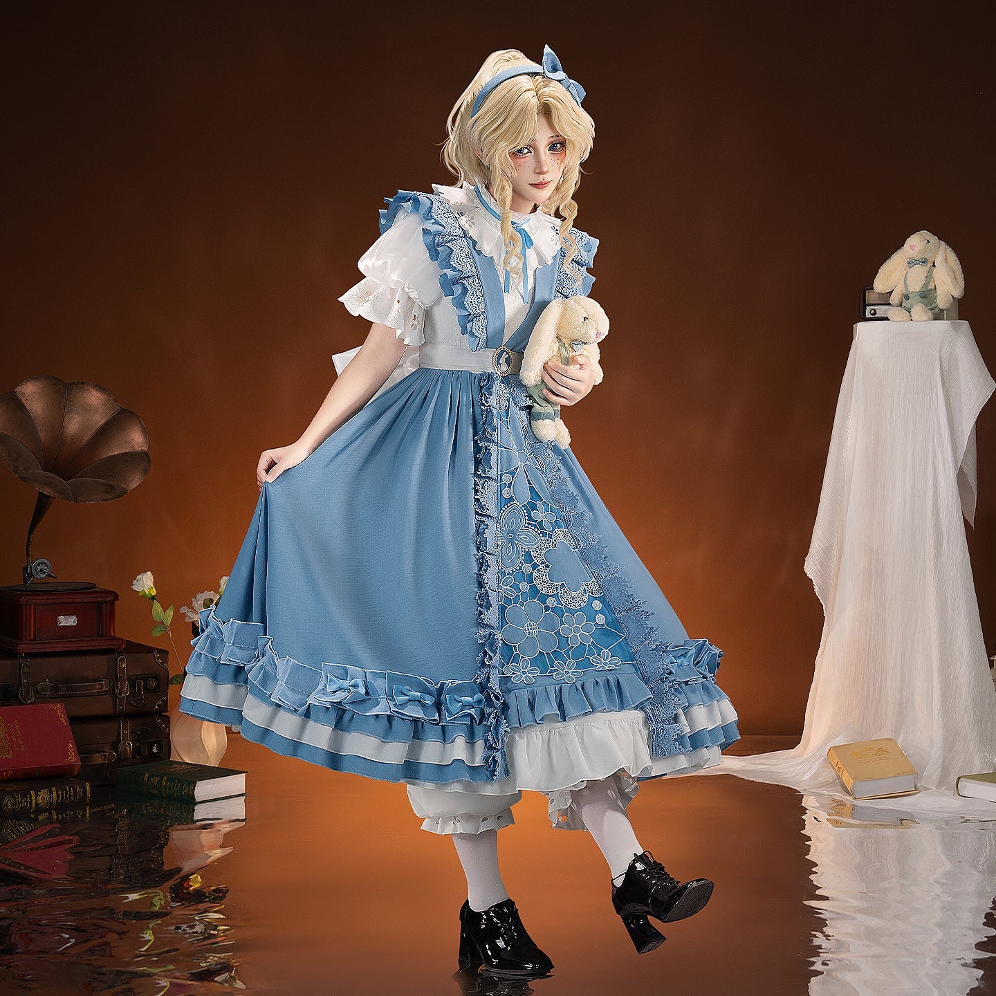 【Nekocos】Game Identity V Cosplay Alice in Dreamland Cosplay Costume Premium Edition | In Stock