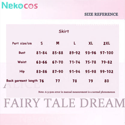 【Nekocos】Game Goddess of Victory: NIKKE Cosplay Fairy Tale Dream Alice Cosplay Costume | Custom-Tailor