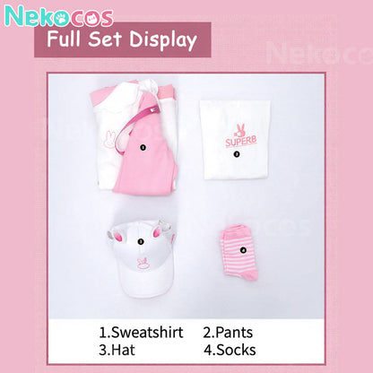 【Nekocos】Game Goddess of Victory: NIKKE Cosplay Hoodie Alice Cosplay Costume | Custom-Tailor