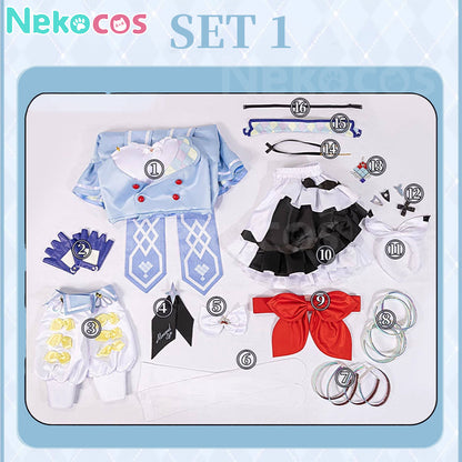 【Nekocos】Game Uma Musume Pretty Derby Cosplay Almond Eye Cosplay Costume | In Stock