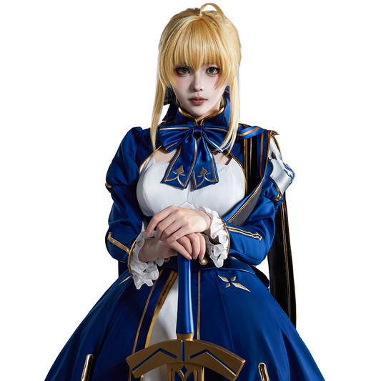 【Nekocos】Game Honkai:Star Rail Cosplay Saber Altria Pendr Cosplay Costume Premium Edition | In Stock