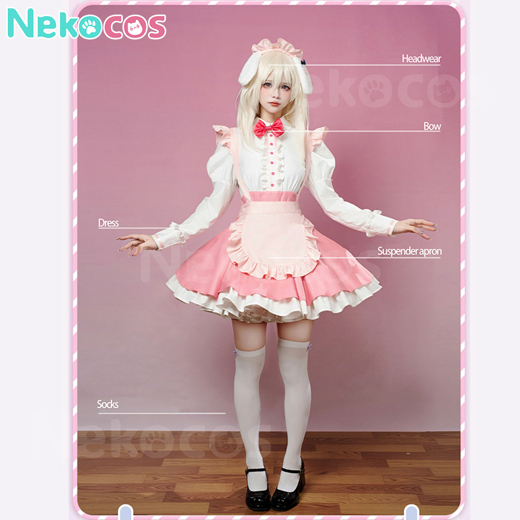 【Nekocos】Game Amairo Chocolate Cosplay Yukimura Chieri Misono Ichika Cosplay Costume Premium Edition | Custom-Tailor