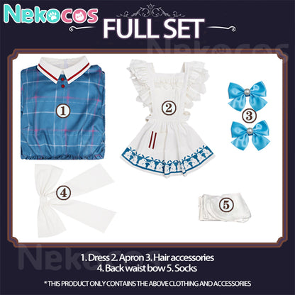 【Nekocos】Game Arknights Cosplay Amiya White Rabbit Cosplay Costume | Custom-Tailor
