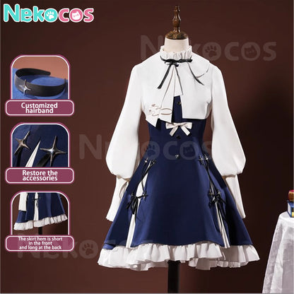 【Nekocos】Game Arknights Cosplay Amiya Cosplay Costume | Custom-Tailor