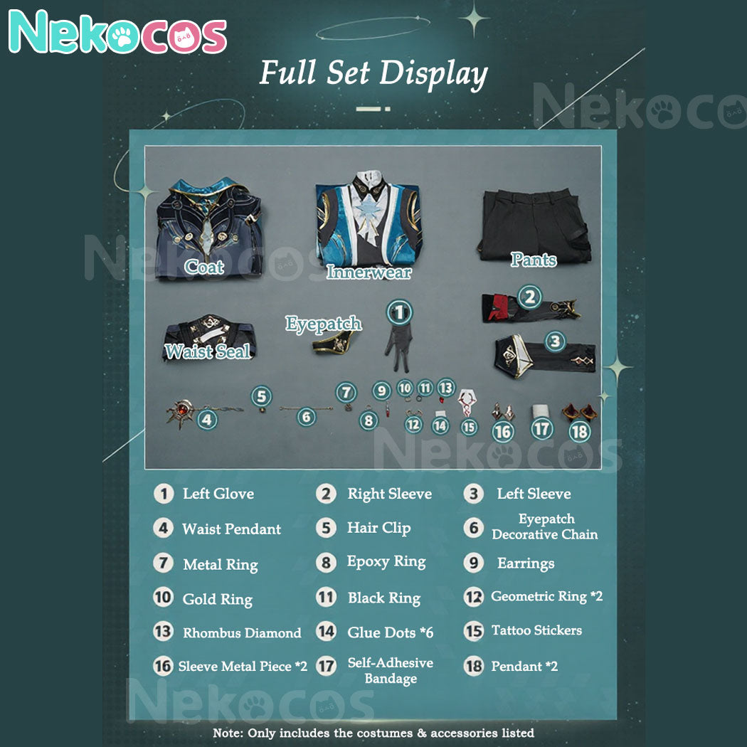 Honkai Star Rail Anaxa Cosplay Costume | In Stock NowCostume,Game,Honkai: Star Rail