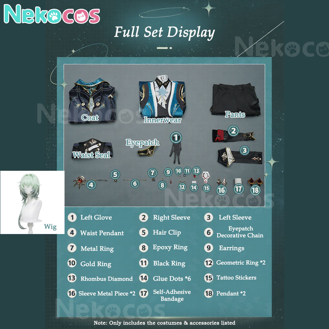 Honkai Star Rail Anaxa Cosplay Costume | In Stock NowCostume,Game,Honkai: Star Rail