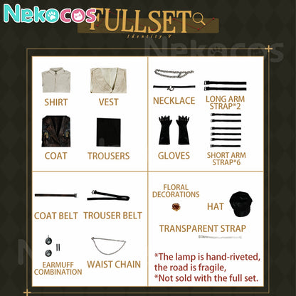 【Nekocos】Game Identity V Cosplay Nether Pact Andrew Kreiss Cosplay Costume Premium Edition | Custom-Tailor