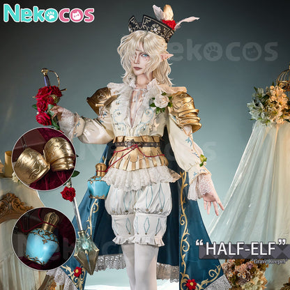 【Nekocos】Game Identity V Cosplay Grave Keeper Half-Elf Knight Cosplay Costume | Custom-Tailor