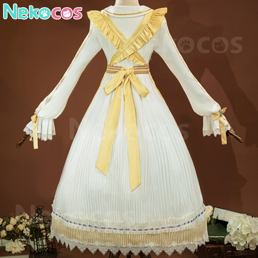 【Nekocos】Game Identity V Cosplay Toy Merchant Whispered Light Cosplay Costume Premium Edition | Custom-Tailor