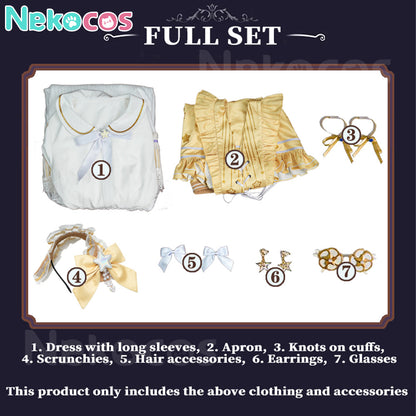 【Nekocos】Game Identity V Cosplay Toy Merchant Whispered Light Cosplay Costume Premium Edition | Custom-Tailor