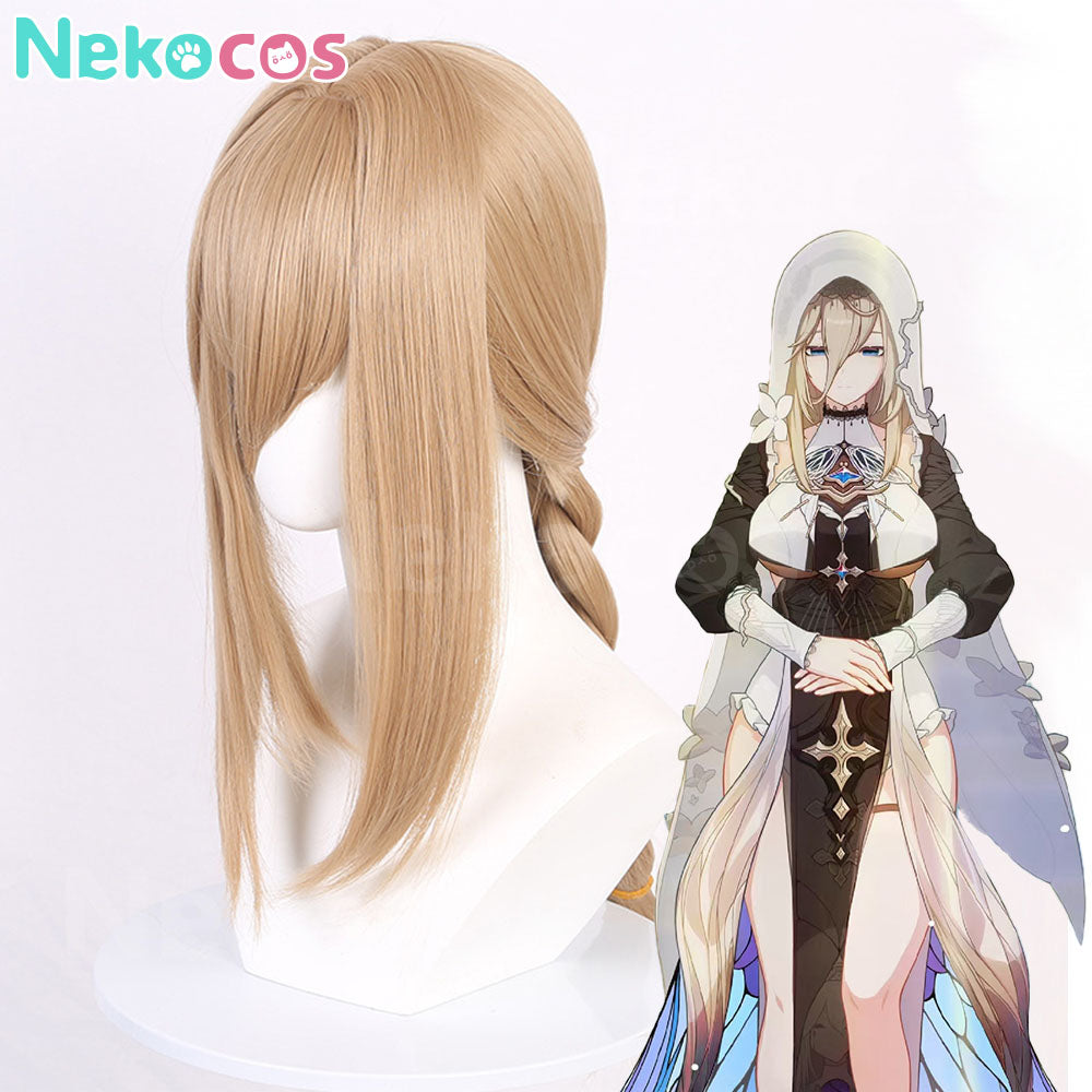 【Nekocos】Game Honkai Impact 3rd Cosplay Aponia Cosplay Wig | In Stock