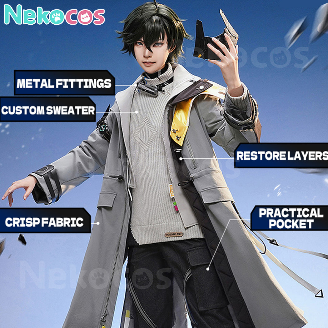 【Nekocos】Game Arknights: Endfield Cosplay Endministrator Cosplay Costume Premium Edition | Custom-Tailor