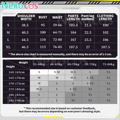 【Nekocos】Game Arknights: Endfield Cosplay Endministrator Cosplay Costume Premium Edition | Custom-Tailor