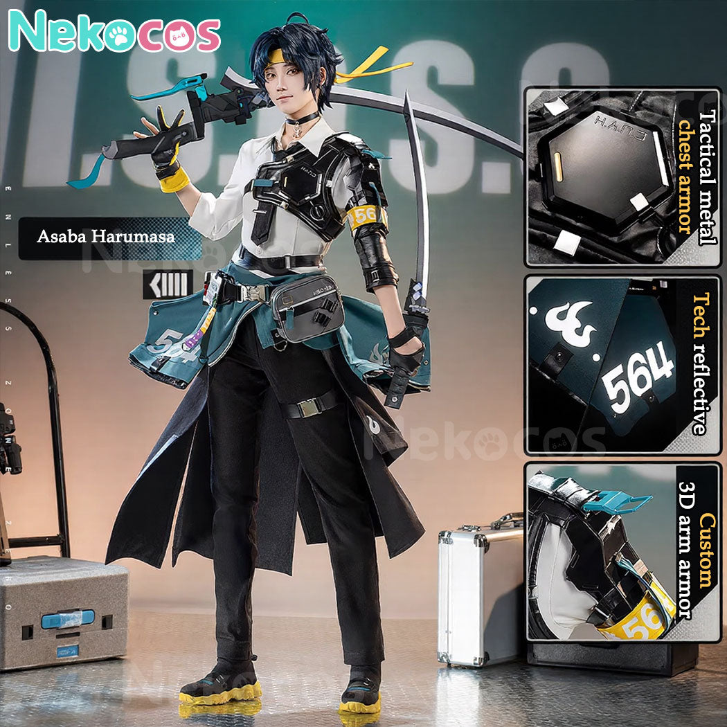 Zenless Zone Zero Asaba Harumasa Cosplay Costume - Premium EditionCostume,Game,Zenless Zone Zero