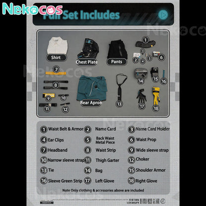 Zenless Zone Zero Asaba Harumasa Cosplay Costume - Premium EditionCostume,Game,Zenless Zone Zero