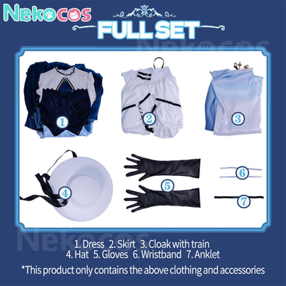 【Nekocos】Game Arknights Cosplay Astesia Cosplay Costume  Premium Edition | Custom-Tailor