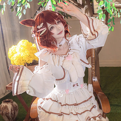 【Nekocos】Game Uma Musume Pretty Derby Cosplay Aston Machan Cosplay Costume | Custom-Tailor