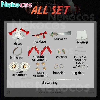 【Nekocos】Game Zenless Zone Zero Cosplay Astra Yao Cosplay Costume Premium Edition | In Stock