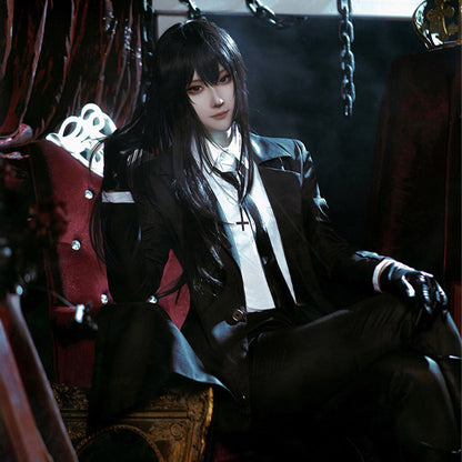 【Nekocos】I Became a God in a Horror Game Cosplay Bai Liu Cosplay Costume | In Stock