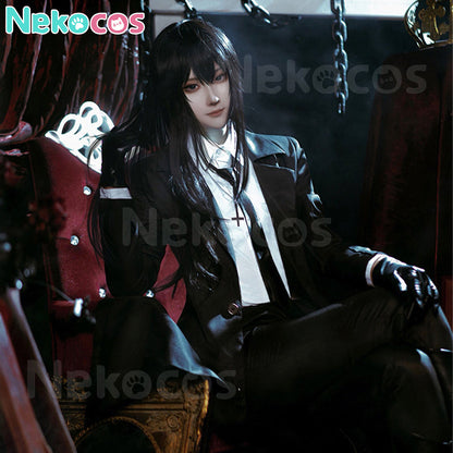 【Nekocos】I Became a God in a Horror Game Cosplay Bai Liu Cosplay Costume | In Stock