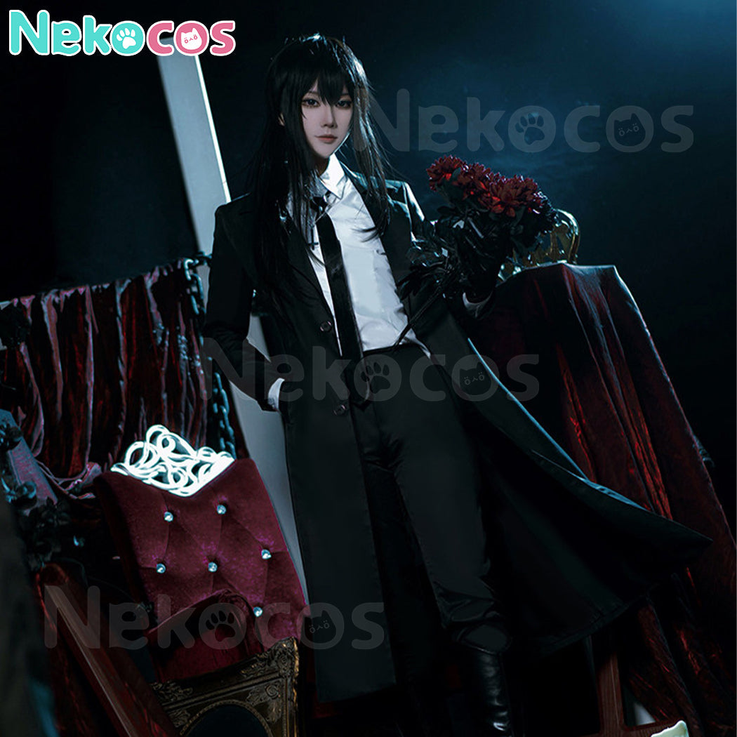 【Nekocos】I Became a God in a Horror Game Cosplay Bai Liu Cosplay Costume | In Stock