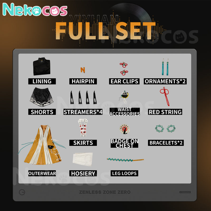【Nekocos】Game Zenless Zone Zero Cosplay Belle Cosplay Costume Premium Edition | Custom-Tailor