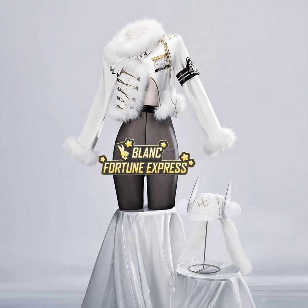 【Nekocos】Game Goddess of Victory: NIKKE Cosplay Blanc Cosplay Costume | In Stock