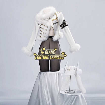 【Nekocos】Game Goddess of Victory: NIKKE Cosplay Blanc Cosplay Costume | In Stock