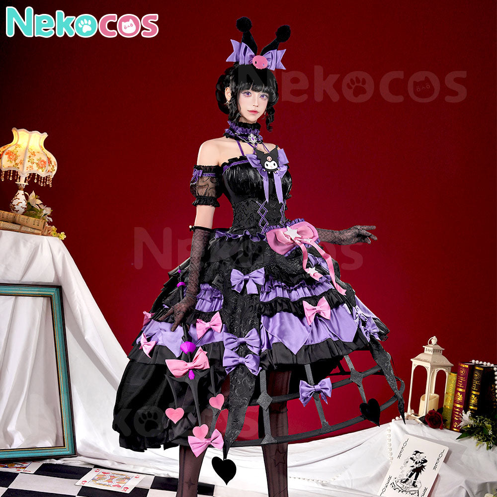 【Nekocos】Game Identity Ⅴ Cosplay Merry Kuromi Bloody Queen Mary Cosplay Costume Premium Edition | Custom-Tailor