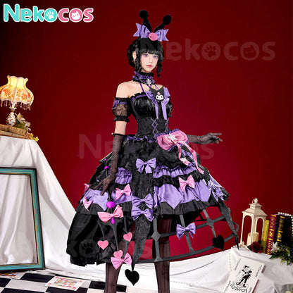【Nekocos】Game Identity Ⅴ Cosplay Merry Kuromi Bloody Queen Mary Cosplay Costume Premium Edition | Custom-Tailor