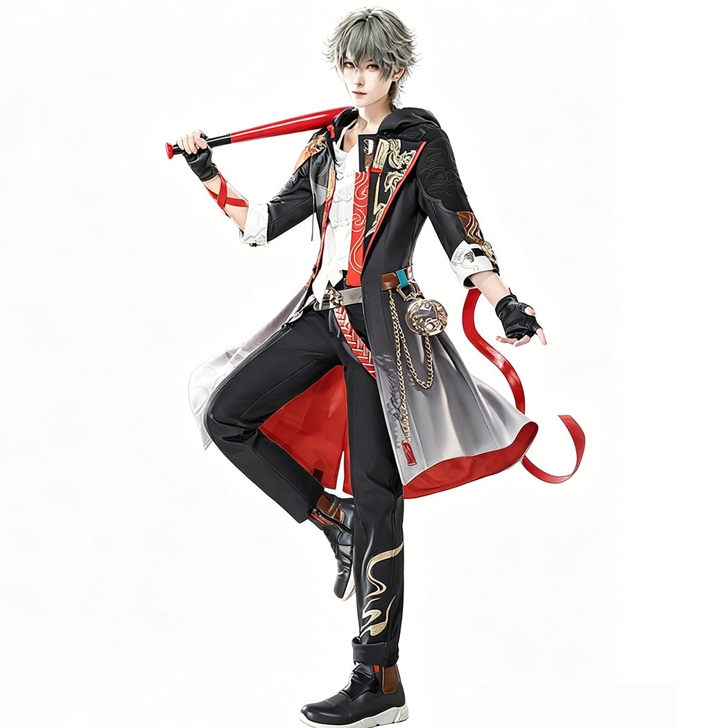 【Nekocos】Game Honkai: Star Rail Cosplay New Year style Caelus Cosplay Costume Premium Edition | Custom-Tailor