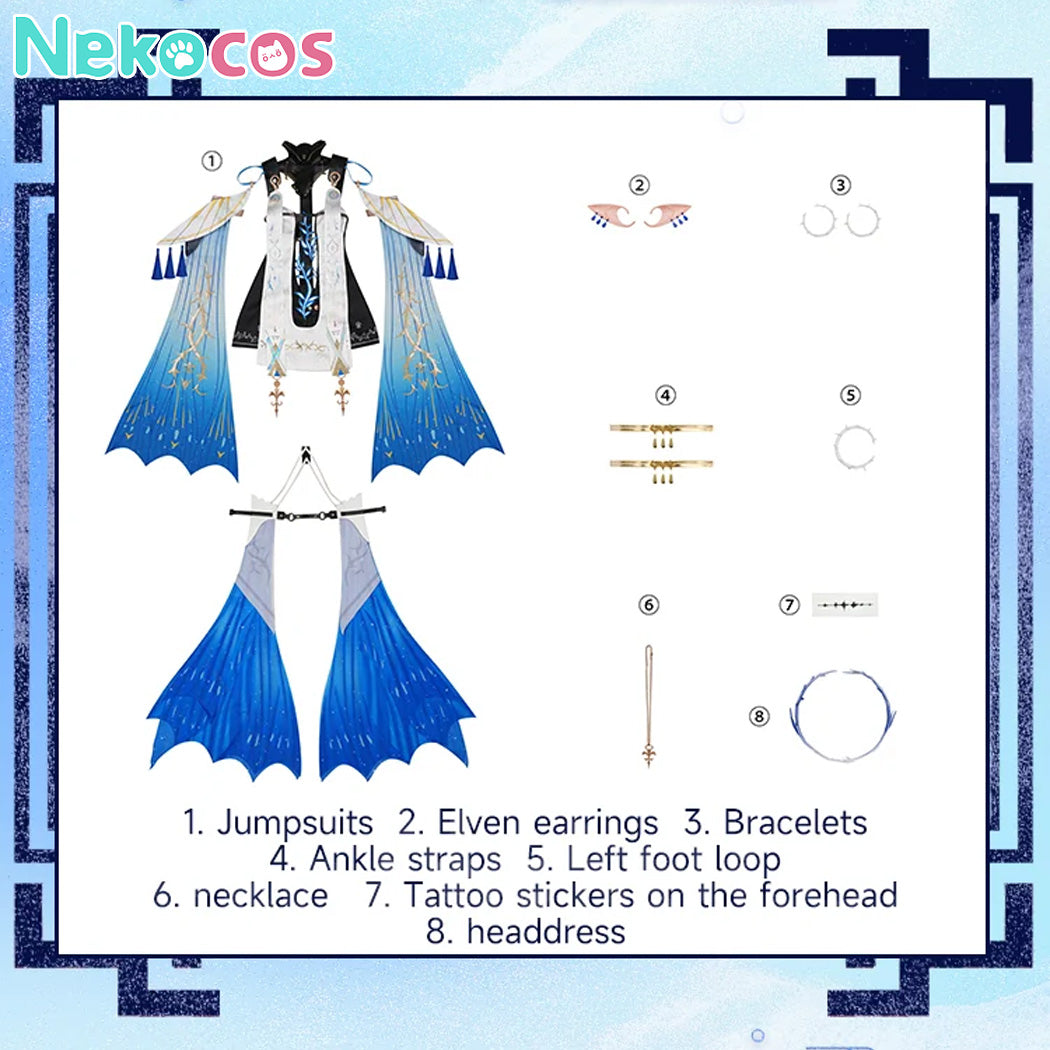 【Nekocos】Game Wuthering Waves Cosplay Cartethyia Cosplay Costume | Custom-Tailor